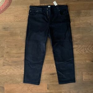 Men’s traditional fit Lands End corduroy jean pants Size 44 x 32